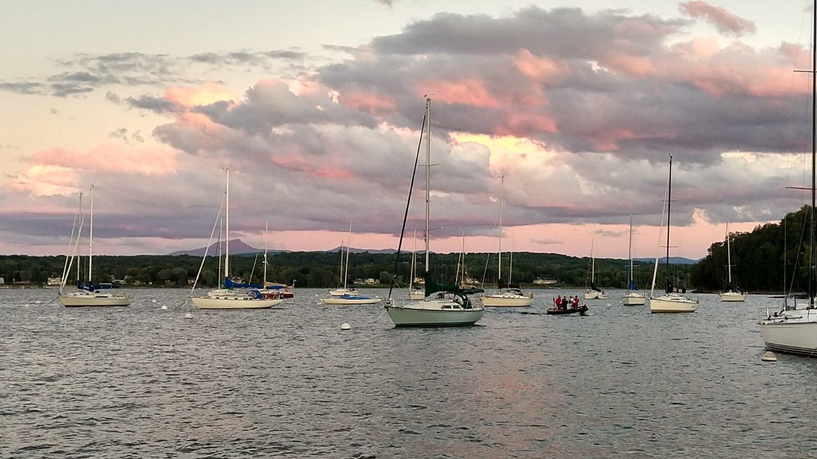 evening on the bay